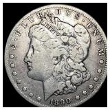 1890-CC Silver Morgan Dollar LIGHTLY CIRCULATED