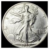 1935-S Silver Walking Liberty Half Dollar  CLOSEL