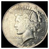 1923 Silver Peace Dollar UNCIRCULATED
