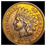 1884 Indian Head Cent CLOSELY UNCIRCULATED