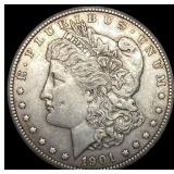 1901-S Silver Morgan Dollar NEARLY UNCIRCULATED