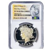 2023-S Silver Peace Dollar NGC PF70 Ultra Cameo
