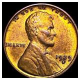 1929-S Lincoln Wheat Cent CLOSELY UNCIRCULATED