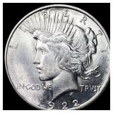 1922 Silver Peace Dollar UNCIRCULATED