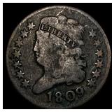 1809 Classic Head Half Cent NICELY CIRCULATED