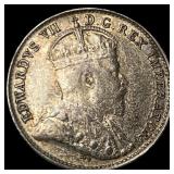 1902 Canada Silver 5 Cents CLOSELY UNCIRCULATED
