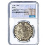 1878-CC Morgan Silver Dollar NGC AU53