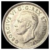 1937 Canada Silver 10 Cents UNCIRCULATED