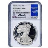 2017-W Silver Eagle NGC PF70 Ultra Cameo