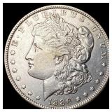 1886 Silver Morgan Dollar CLOSELY UNCIRCULATED