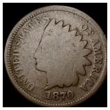 1870 Indian Head Cent NICELY CIRCULATED