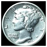 1923-S Silver Mercury Dime CLOSELY UNCIRCULATED
