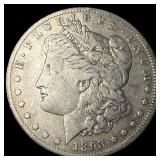 1893-CC Silver Morgan Dollar LIGHTLY CIRCULATED