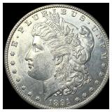 1891-S Silver Morgan Dollar CLOSELY UNCIRCULATED