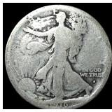 1916 Walking Liberty Half Dollar NICELY CIRCULATED