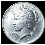 1921 Silver Peace Dollar CLOSELY UNCIRCULATED