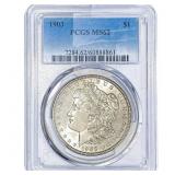 1903 Morgan Silver Dollar PCGS MS62