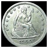 1844 Seated Liberty Quarter CLOSELY UNCIRCULATED