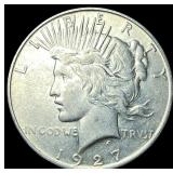 1927 Peace Silver Dollar CLOSELY UNCIRCULATED
