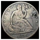 1856-O Seated Liberty Half Dollar NICELY CIRCULATE