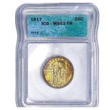 1917 Standing Liberty Quarter ICG MS63 FH