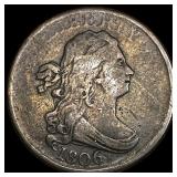 1806 Copper Half Cent LIGHTLY CIRCULATED