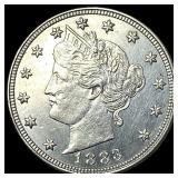 1883 Liberty Head Nickel No Cents UNCIRCULATED