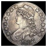1827 Capped Bust Half Dollar CLOSELY UNCIRCULATED