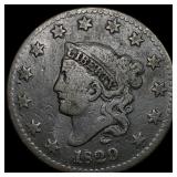 1829 Coronet Head Large Cent NICELY CIRCULATED