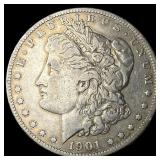 1901-S Silver Morgan Dollar LIGHTLY CIRCULATED