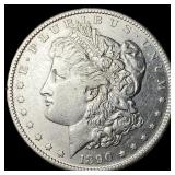 1890-S Silver Morgan Dollar CLOSELY UNCIRCULATED