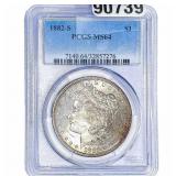 1882-S Morgan Silver Dollar PCGS MS64