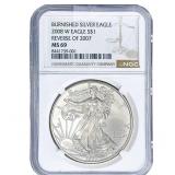 2008-W Silver Eagle NGC MS69