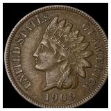 1909 Indian Head Cent NEARLY UNCIRCULATED