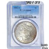1882-S Morgan Silver Dollar PCGS MS64