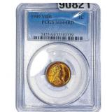 1909 VDB Wheat Cent PCGS MS64 RD