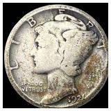 1924-D Silver Mercury Dime NICELY CIRCULATED