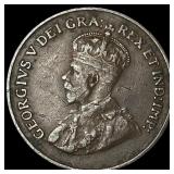 1925 Canada 1 Cent NEARLY UNCIRCULATED