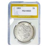 1903 Morgan Silver Dollar PGA MS63