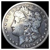 1890-CC Silver Morgan Dollar LIGHTLY CIRCULATED