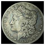 1892-S Silver Morgan Dollar NICELY CIRCULATED