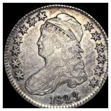 1823 Capped Bust Half Dollar ABOUT UNCIRCULATED