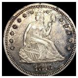1876 Seated Liberty Quarter HIGH GRADE