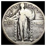 1929-D Silver Standing Liberty Quarter LIGHTLY CIR