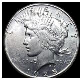 1925-S Silver Peace Dollar CLOSELY UNCIRCULATED