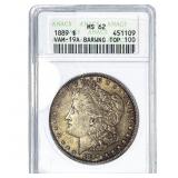 1889 Morgan Silver Dollar ANACS MS62