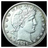 1916 Barber Quarter CLOSELY UNCIRCULATED