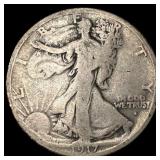 1917 Walking Liberty Half Dollar NICELY CIRCULATED