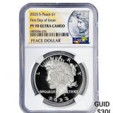 2023-S Silver Peace Dollar NGC PF70 Ultra Cameo