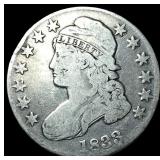 1833 Capped Bust Half Dollar NICELY CIRCULATED